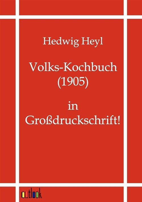 Volks-Kochbuch (1905) (Paperback)