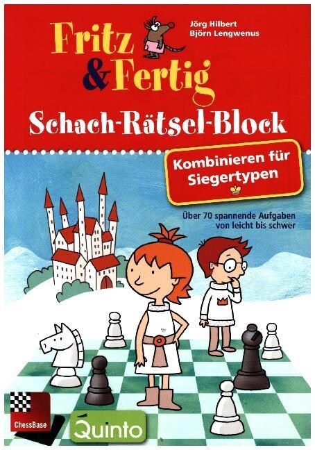Fritz & Fertig Schach-Ratsel-Block (Paperback)