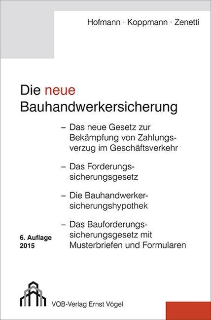 Die neue Bauhandwerkersicherung (Hardcover)