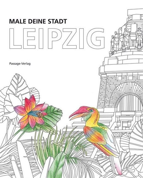 Male Deine Stadt - Leipzig (Paperback)