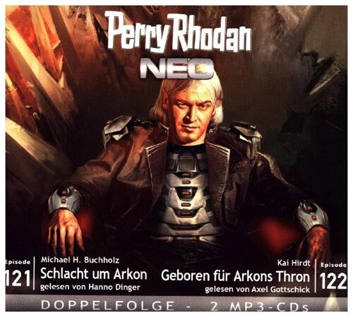 Perry Rhodan NEO - Schlacht um Arkon / Geboren fur Arkons Thron, 2 MP3-CDs (CD-Audio)