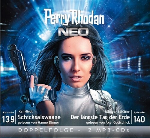 Perry Rhodan NEO - Schicksalswaage / Der langste Tag der Erde, 1 MP3-CD (CD-Audio)