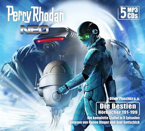 Perry Rhodan Neo - Staffel: Die Bestien, 5 MP3-CDs (CD-Audio)