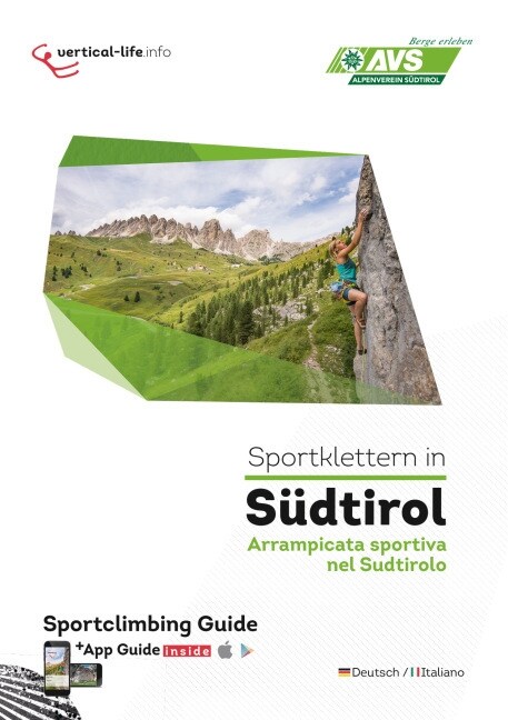 Sportklettern in Sudtirol. Arrampicata sportiva nel Sudtirolo . (Paperback)