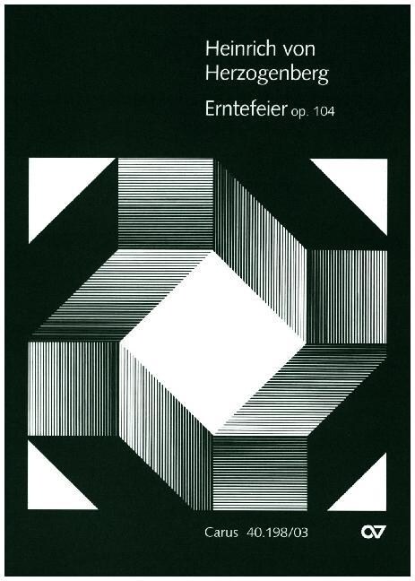 Erntefeier, Klavierauszug (Sheet Music)