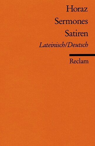 Sermones. Satiren (Paperback)