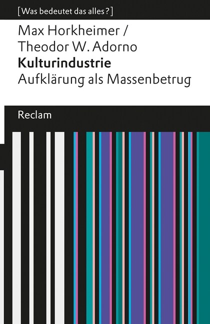 Kulturindustrie (Paperback)