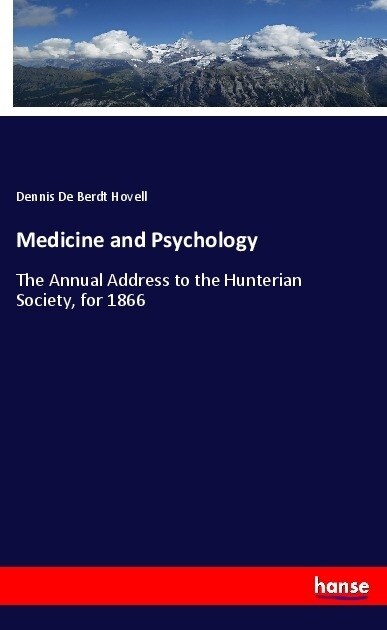 Medicine and Psychology (Paperback)