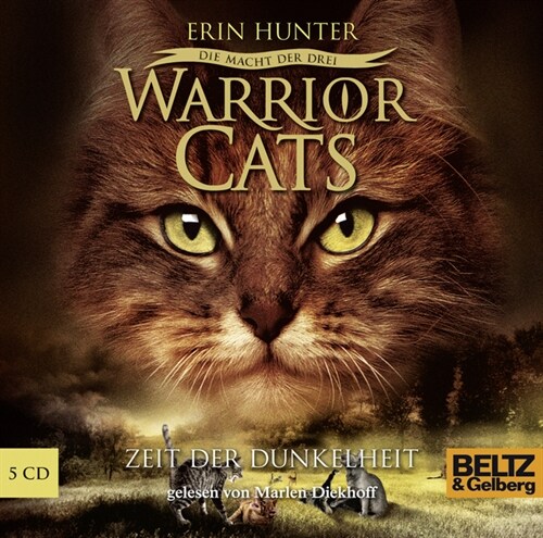 Warrior Cats - Die Macht der drei, Zeit der Dunkelheit, 5 Audio-CDs (CD-Audio)