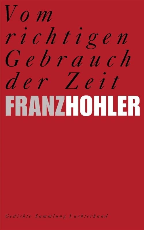 Vom richtigen Gebrauch der Zeit (Paperback)