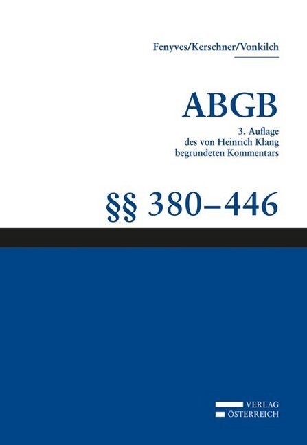 Großkommentar zum ABGB - Klang Kommentar (Hardcover)