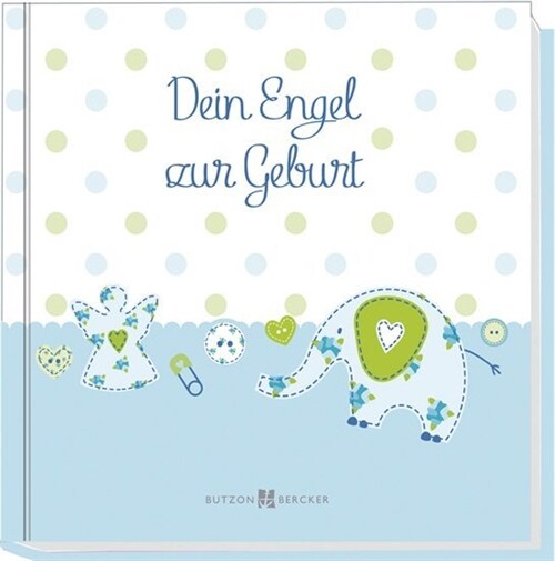 Dein Engel zur Geburt (blau) (Hardcover)