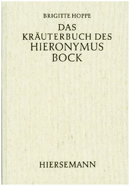 Das Krauterbuch des Hieronymus Bock (Hardcover)