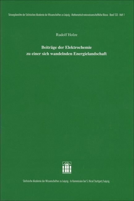 Beitrage der Elektrochemie zu einer sich wandelnden Energielandschaft (Paperback)