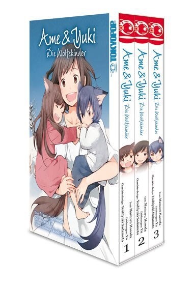 Ame & Yuki - Die Wolfskinder Box, 3 Teile. Bd.1-3 (Paperback)