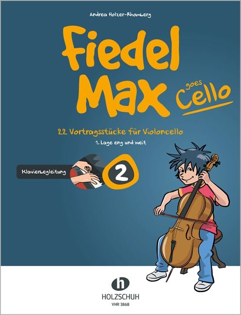 Fiedel-Max Goes Cello, Klavierbegleitung. Bd.2 (Sheet Music)