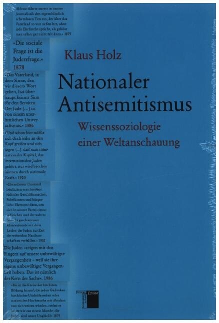 Nationaler Antisemitismus (Hardcover)