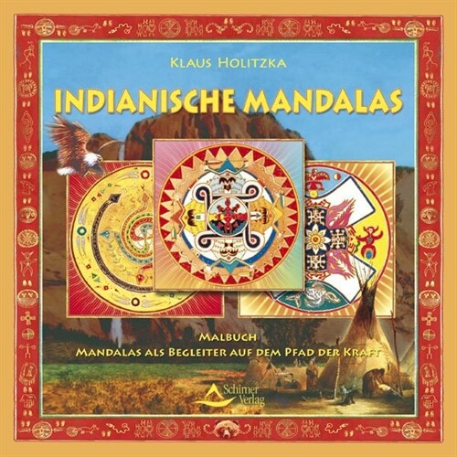 Indianische Mandalas. Malbuch (Paperback)