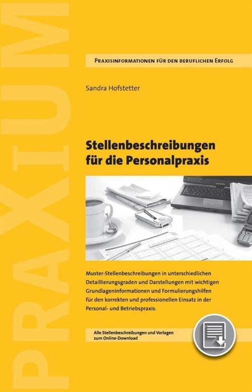 Stellenbeschreibungen fur die Personalpraxis, m. CD-ROM (Hardcover)