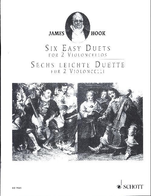 6 leichte Duette op. 58, 2 Violoncelli, Spielpartitur (Sheet Music)