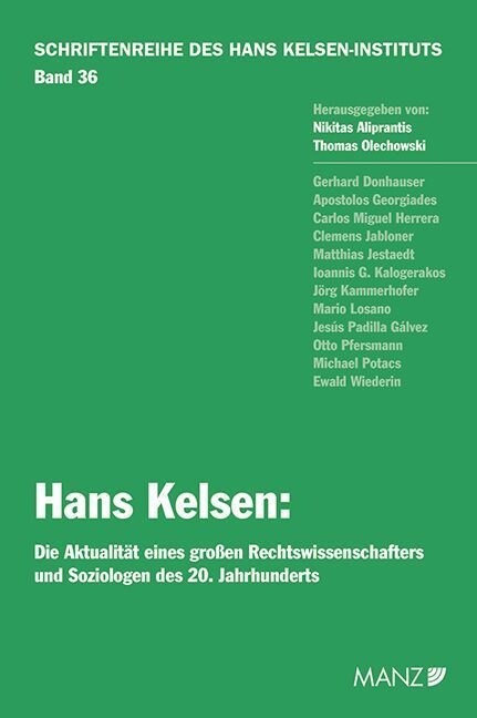 Hans Kelsen (Paperback)
