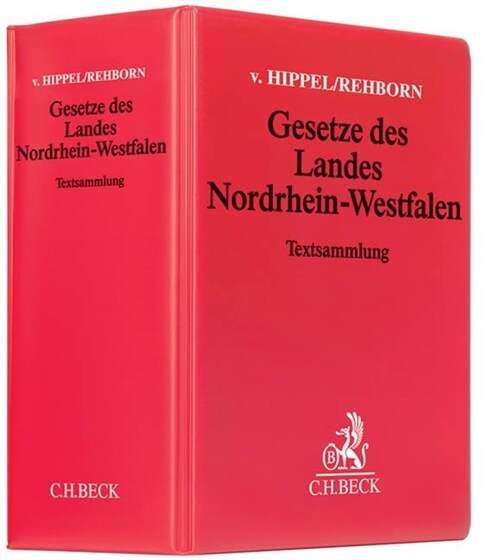 Hippel-Rehborn Gesetze des Landes Nordrhein-Westfalen, zur Fortsetzung (Loose-leaf)