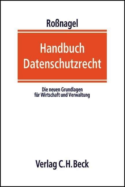 Handbuch Datenschutzrecht (Hardcover)