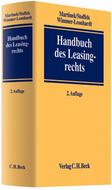 Handbuch des Leasingrechts (Hardcover)
