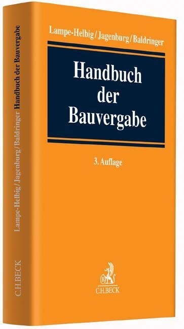 Handbuch der Bauvergabe (Hardcover)