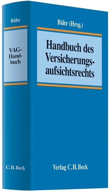 Handbuch des Versicherungsaufsichtsrechts (Hardcover)