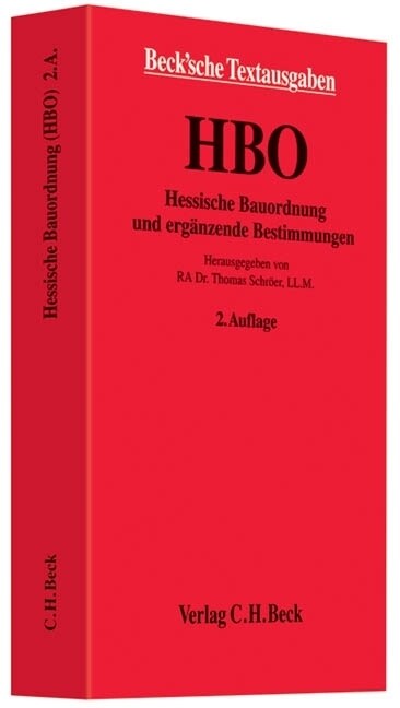 Hessische Bauordnung (HBO) (Paperback)