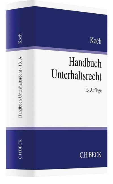 Handbuch Unterhaltsrecht (Hardcover)