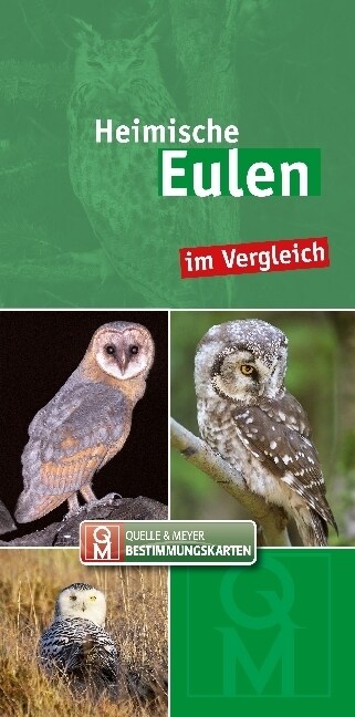 Heimische Eulen im Vergleich, Bestimmungskarte (Cards)