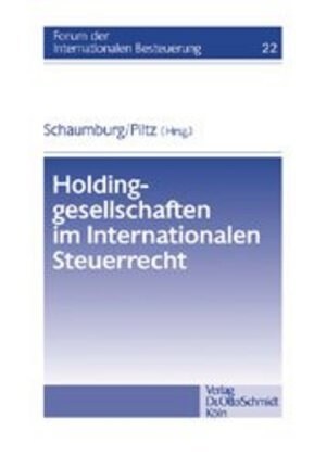 Holdinggesellschaften im Internationalen Steuerrecht (Paperback)