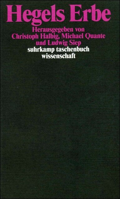 Hegels Erbe (Paperback)