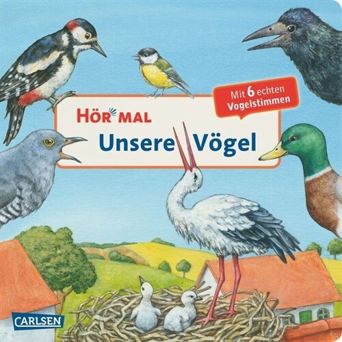 Hor mal - Unsere Vogel, m. Soundeffekten (Board Book)