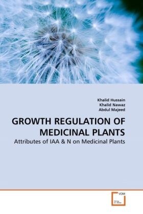 GROWTH REGULATION OF MEDICINAL PLANTS (Paperback)