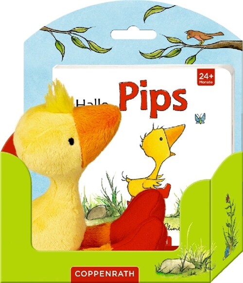 Hallo, Pips!, m. Pluschfigur (Board Book)