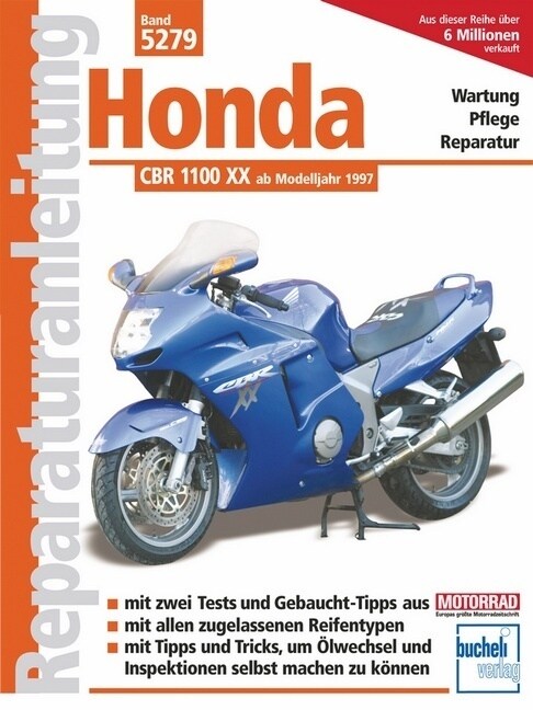 Honda CBR 1100 XX ab Modelljahr 1997 (Paperback)