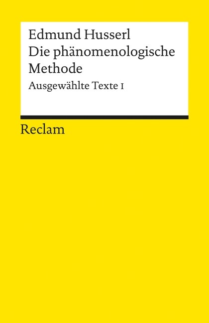 Die phanomenologische Methode (Paperback)