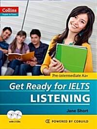 [중고] Get Ready for IELTS - Listening : IELTS 4+ (A2+) (Paperback)