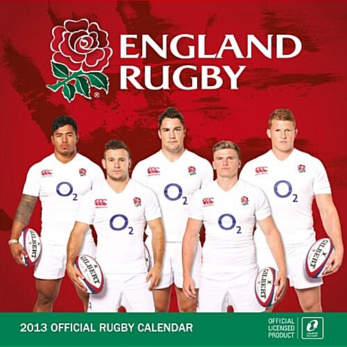 Official England Rugby Union (Square) 2013 Calendar (Paperback)