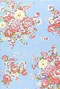 Flower Wow Notebook - Blue (Paperback)