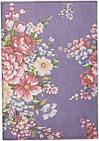 Flower Wow Notebook - Purple (Paperback)