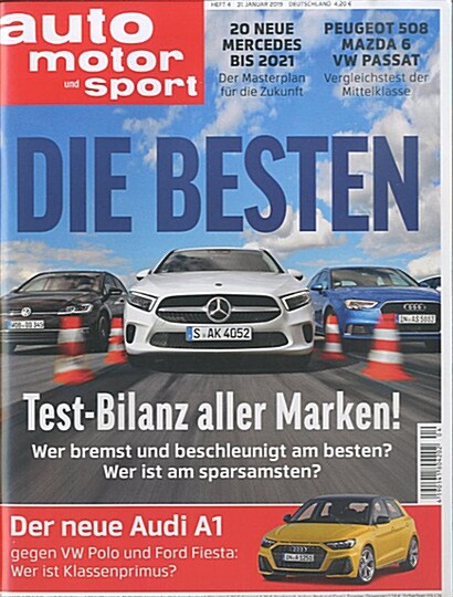 Auto Motor + Sport (격주간 독일판): 2019년 01월 31일