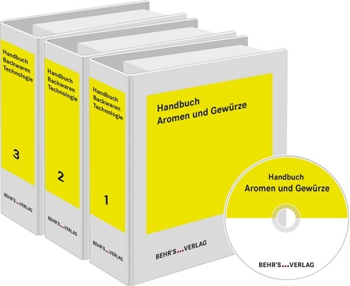 Handbuch Aromen und Gewurze, 3 Ordner, zur Fortsetzung (WW)