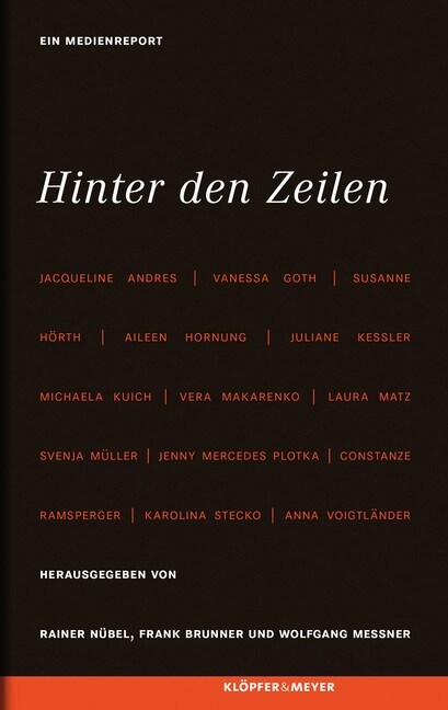 Hinter den Zeilen (Hardcover)