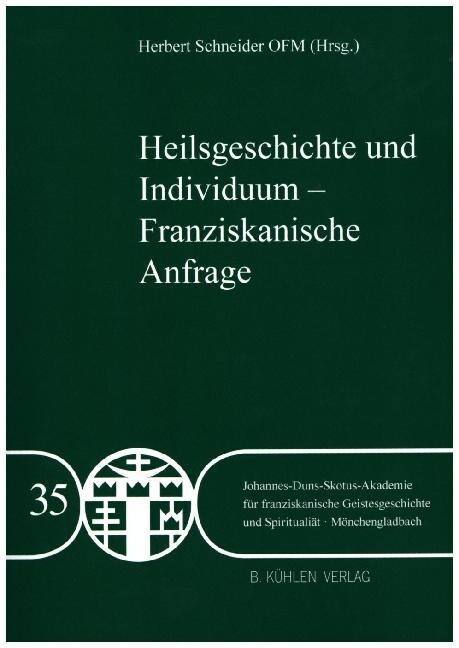 Heilsgeschichte und Individuum (Paperback)