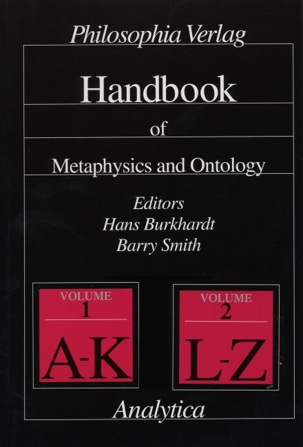 Handbook of Metaphysics and Ontology (Paperback)