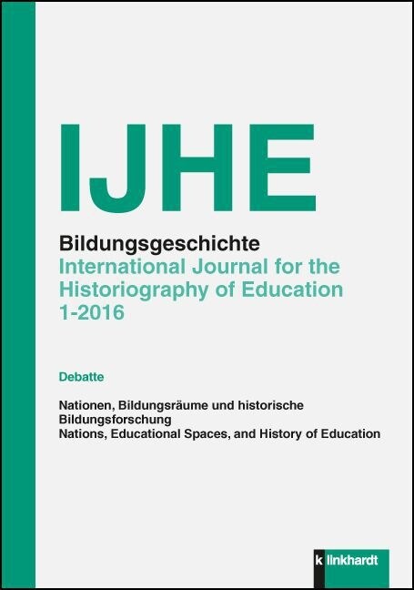 IJHE Bildungsgeschichte. H.1/2016 (Paperback)